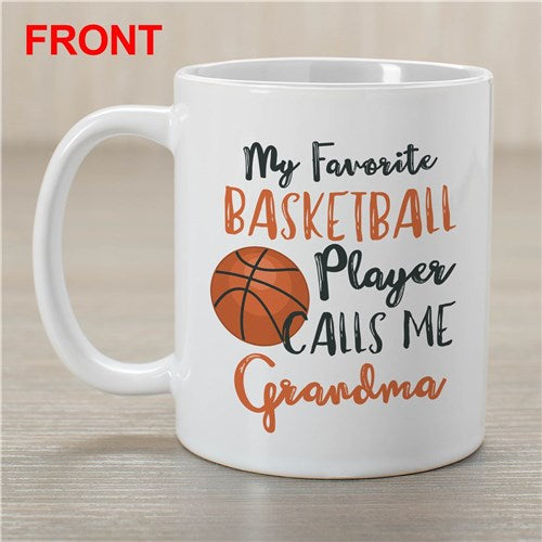 My Favorite Sports Player Calls Me Mug - Personalized Sports Mom/Dad - Way Up Gifts