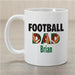 Personalized Sports Mug - Custom Gift for Sports Fans - Way Up Gifts