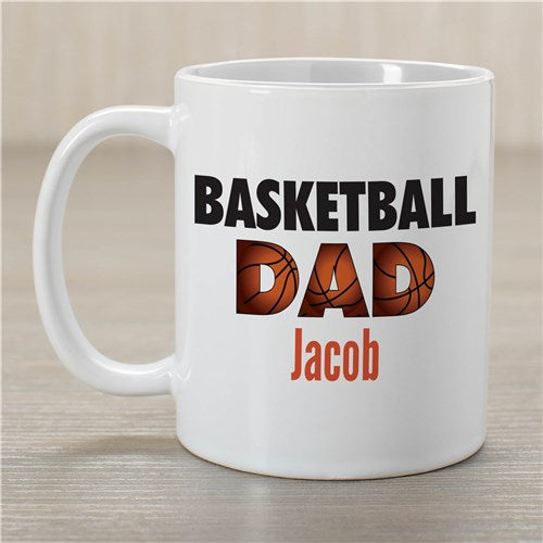 Personalized Sports Mug - Custom Gift for Sports Fans - Way Up Gifts