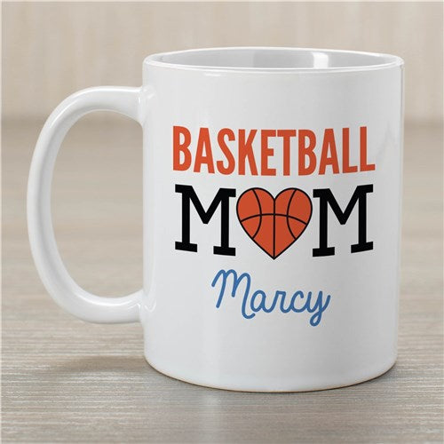 Sport Mom Coffee Mug - Personalized Athletic Mom Mug - LED Gift Works
