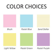 Personalized Baby Hearts Sherpa Blanket - Heart Pattern Baby Blanket - LED Gift Works