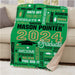 Personalized Graduation Static Word Art Sherpa Blanket - Custom Grad Name Blanket - Way Up Gifts