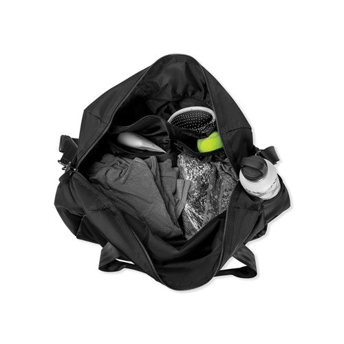 Embroidered Initials Sports Duffel Bag - Durable Nylon Gym Bag - LED Gift Works