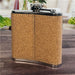 Custom Engraved Cork Flask - Groomsmen Gift with Circle Name Design - Way Up Gifts