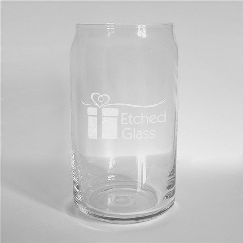 Personalized Engraved Beer Can Pint Glass for Groomsmen Gift - LED Gift Works