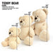 Custom I Love You Teddy Bear - Personalized Shirt with Name or Message - Way Up Gifts