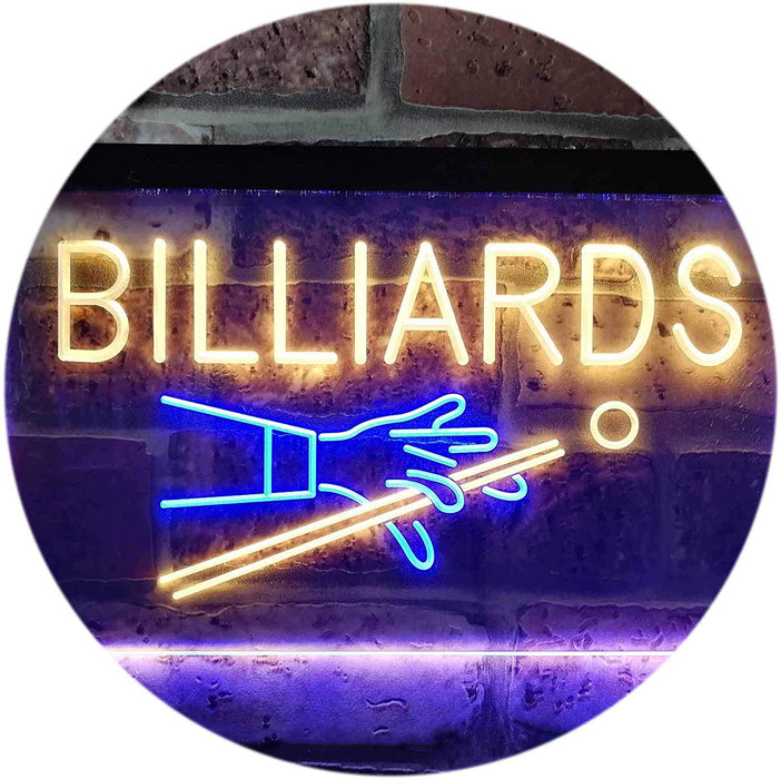 Pool Billiards LED Light Sign - Way Up Gifts