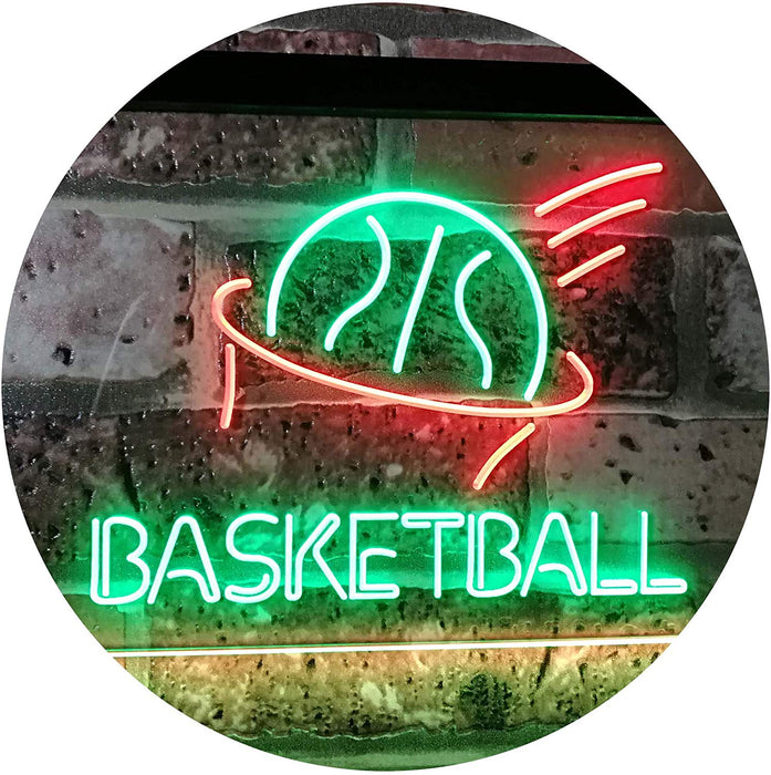 Basketball Wall Decor LED Light Sign - Way Up Gifts