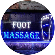 Foot Massage LED Light Sign - LED Gift Works