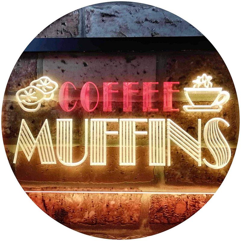 Bakery Coffee Muffins LED Light Sign - LED Gift Works