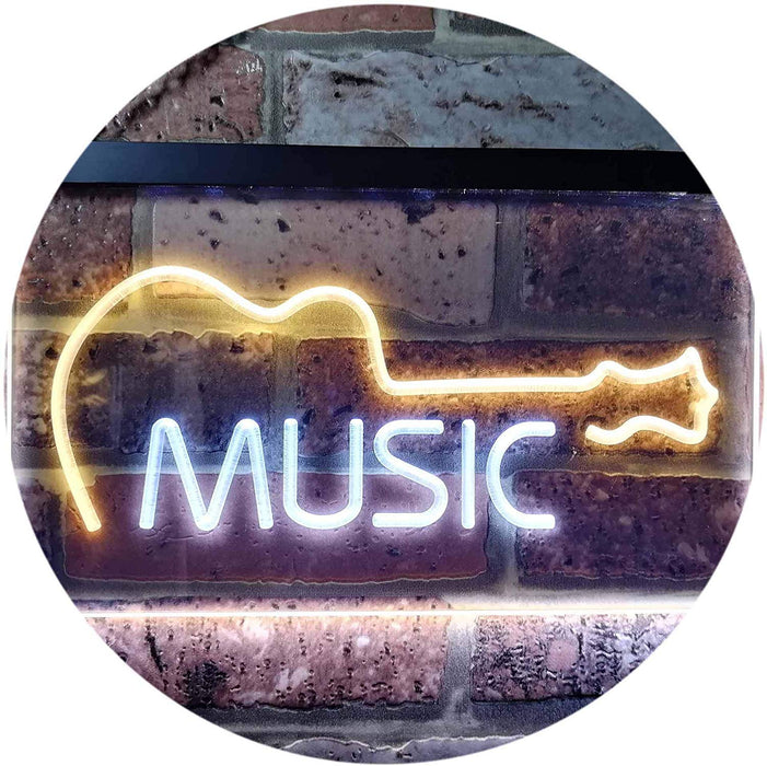 Guitar Instruments Music LED Light Sign - Way Up Gifts