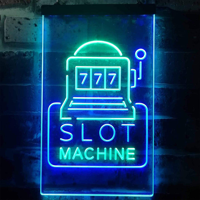 Casino Gambling Slot Machine LED Light Sign - Way Up Gifts