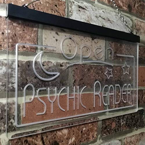 Open Fortune Teller Psychic Reader LED Light Sign - LED Gift Works