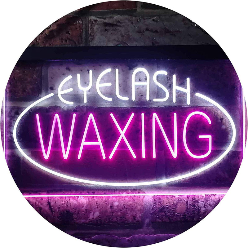 Beauty Salon Waxing Eyelash LED Light Sign - LED Gift Works