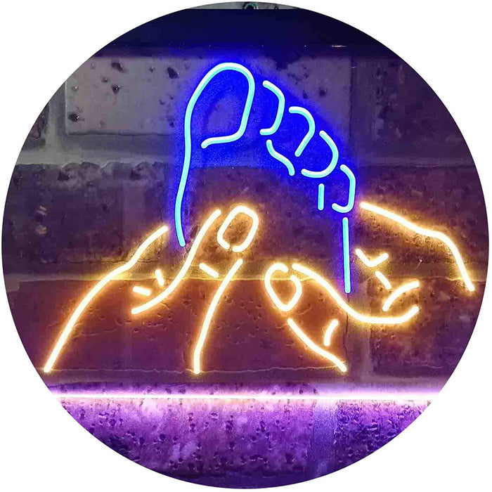 Foot Massage LED Light Sign - Way Up Gifts
