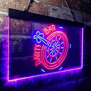 Darts Bar LED Light Sign - LED Gift Works