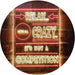 Relax We're Crazy Not a Competition LED Light Sign - Way Up Gifts