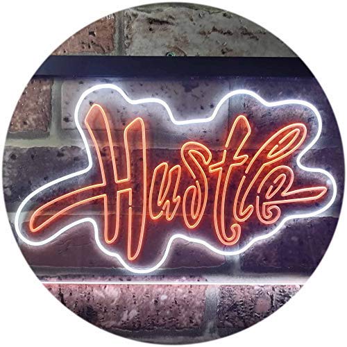 Graffiti Hustle LED Light Sign - Way Up Gifts