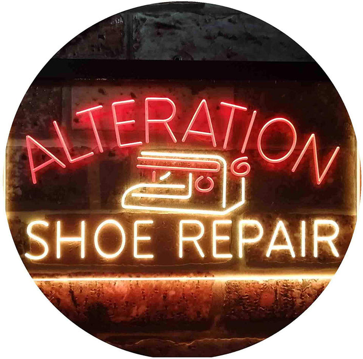 Alteration Shoe Repair LED Light Sign - Way Up Gifts