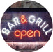 Bar & Grill Restaurant Open LED Light Sign - Way Up Gifts