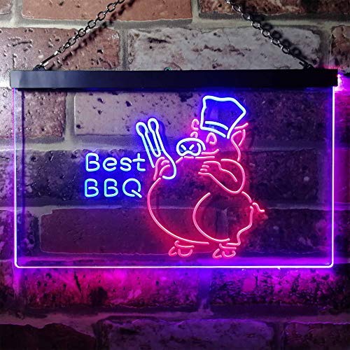 Best BBQ Pig LED Light Sign - LED Gift Works