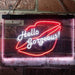 Lips Hello Gorgeous LED Light Sign - Way Up Gifts