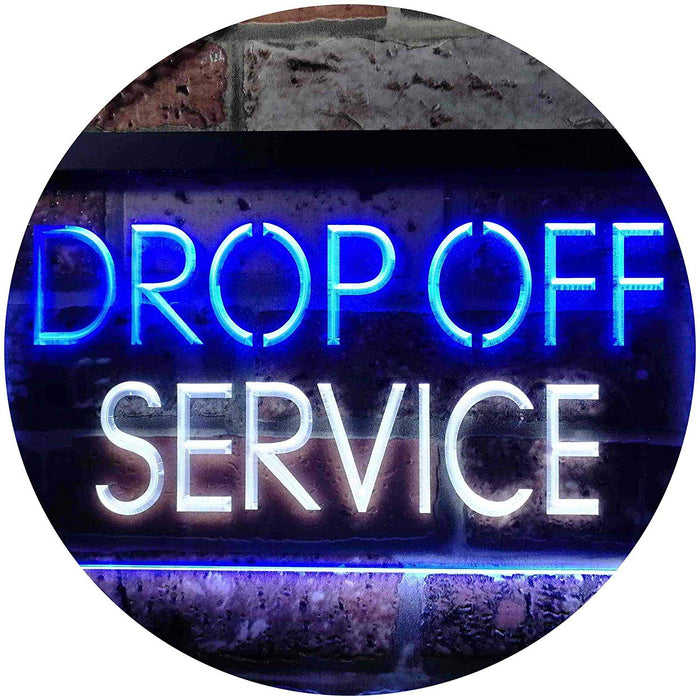Drop Off Service LED Light Sign - Way Up Gifts