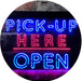 Pick Up Here Open LED Light Sign - Way Up Gifts