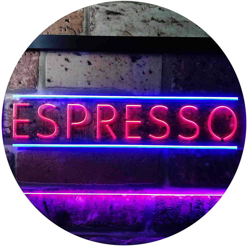 Coffee Shop Espresso LED Light Sign - LED Gift Works