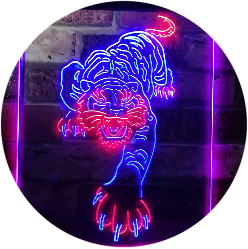 Tiger LED Light Sign - LED Gift Works