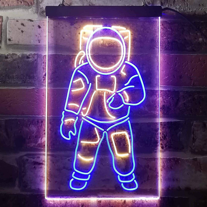 Kids Room Decor Astronaut LED Light Sign - Way Up Gifts