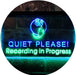 On Air Quiet Please Recording in Progress LED Light Sign - Way Up Gifts