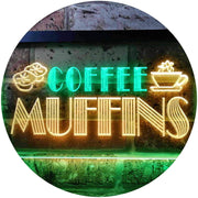 Bakery Coffee Muffins LED Light Sign - LED Gift Works