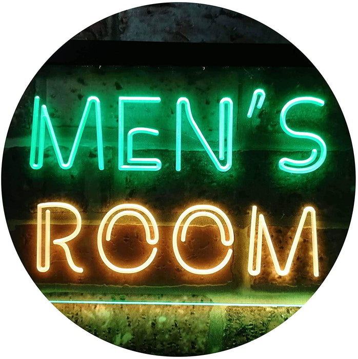 Bathroom Restroom Men's Room LED Light Sign - Way Up Gifts