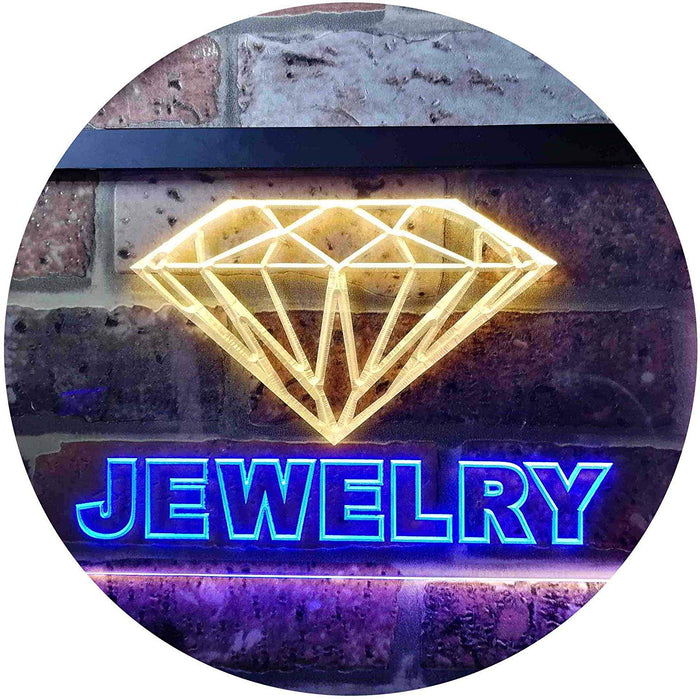 Diamonds Jewelry LED Light Sign - Way Up Gifts