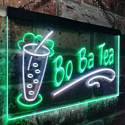 Boba Bo Ba Tea LED Light Sign - LED Gift Works
