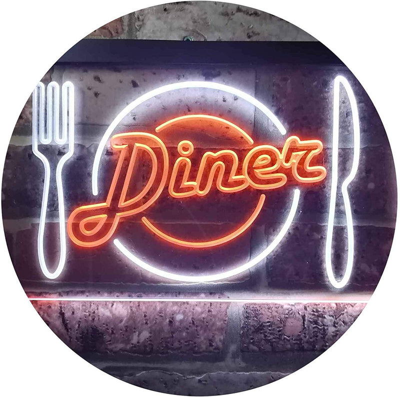 Diner LED Light Sign - LED Gift Works