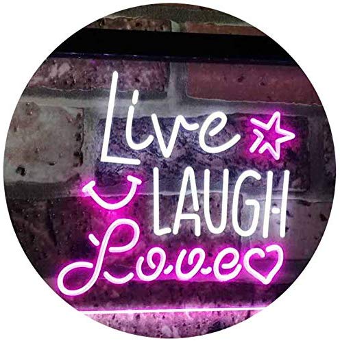 Live Laugh Love LED Light Sign - LED Gift Works