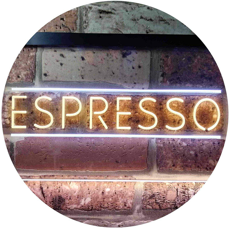 Coffee Shop Espresso LED Light Sign - LED Gift Works