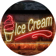 Ice Cream LED Light Sign - LED Gift Works