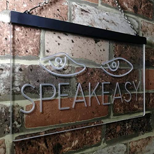 Speakeasy Bar LED Light Sign - Way Up Gifts