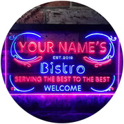 Personalized Bistro LED Light Sign - LED Gift Works