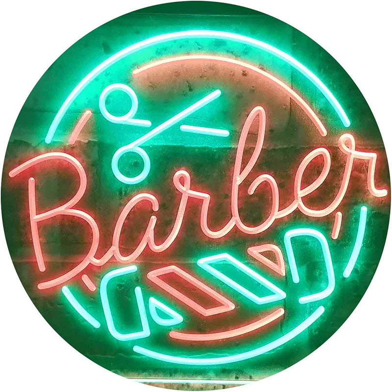 Barber LED Light Sign - LED Gift Works