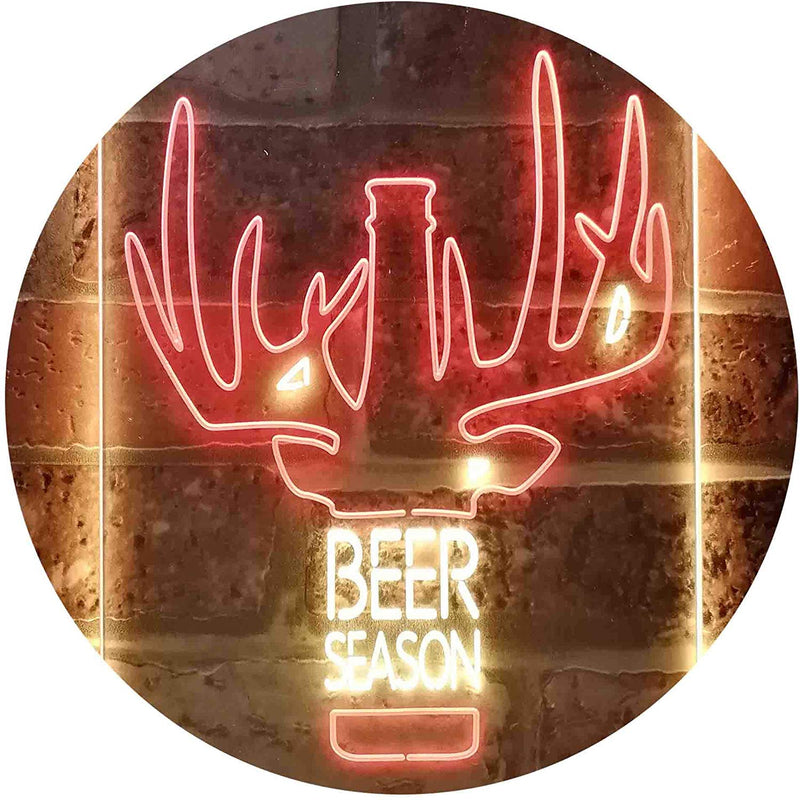 Winter Beer Season LED Light Sign - LED Gift Works