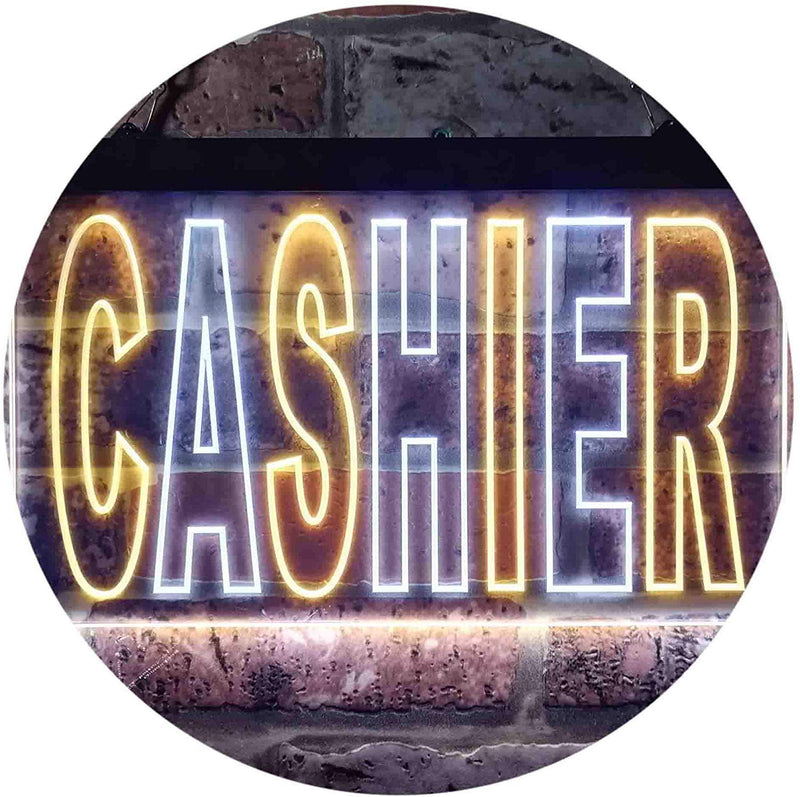 Cashier LED Light Sign - LED Gift Works