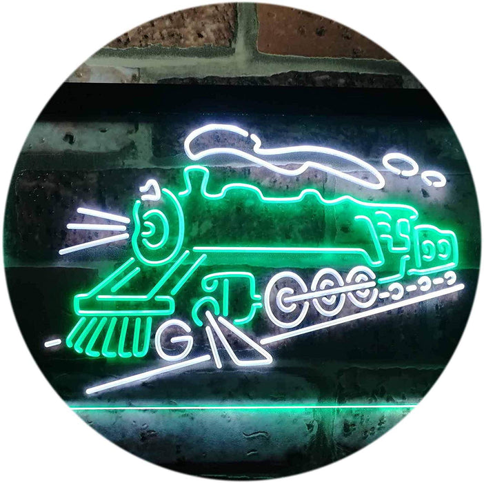 Kids Room Decor Train LED Light Sign - Way Up Gifts