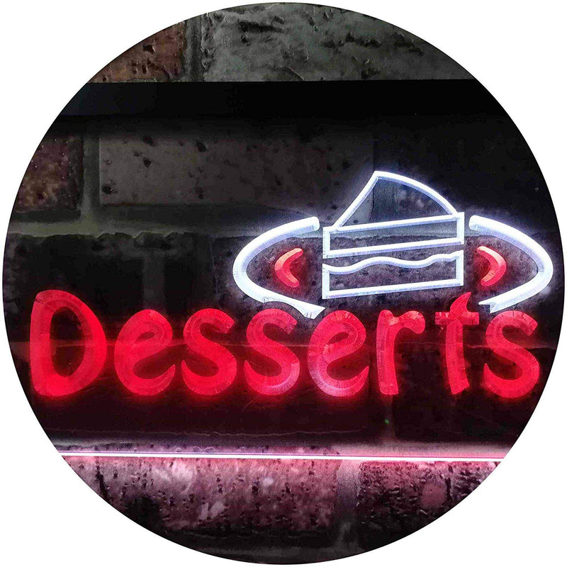 Desserts LED Light Sign - LED Gift Works