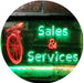 Bicycle Bike Sales Repairs Services LED Light Sign - Way Up Gifts