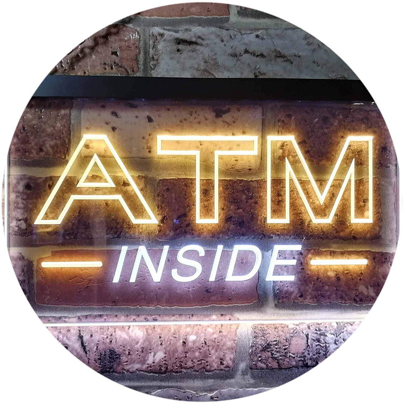 ATM Inside LED Light Sign - LED Gift Works