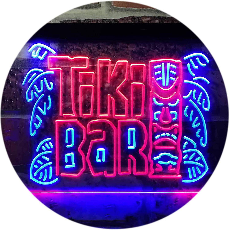 Tiki Bar LED Light Sign - LED Gift Works